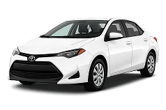 White economy car